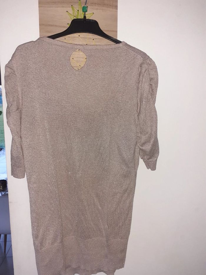 Pull fin pailleté camaïeu - photo numéro 2