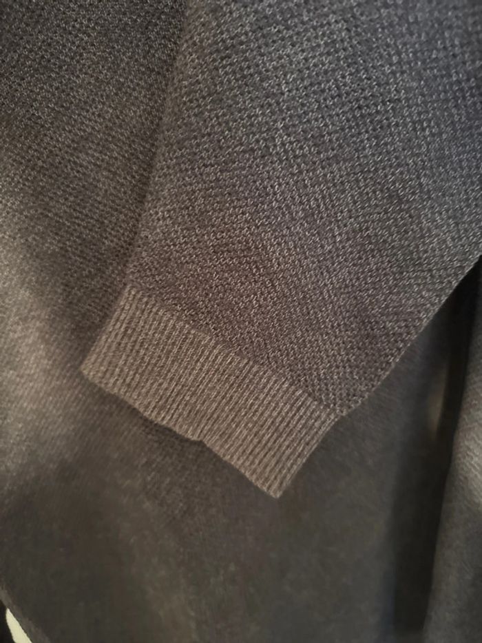 Pull Homme Tommy Hilfiger Gris Anthracite - Taille M - Très Bon État - photo numéro 5