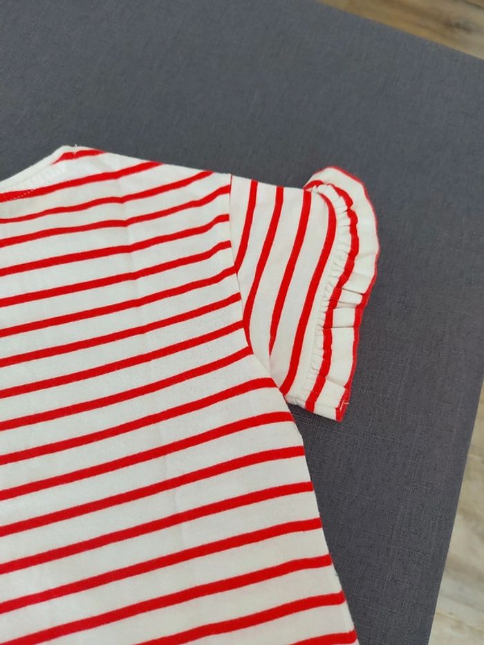 Tee-shirt marinière sequins magiques Vertbaudet 5 ans - photo numéro 13