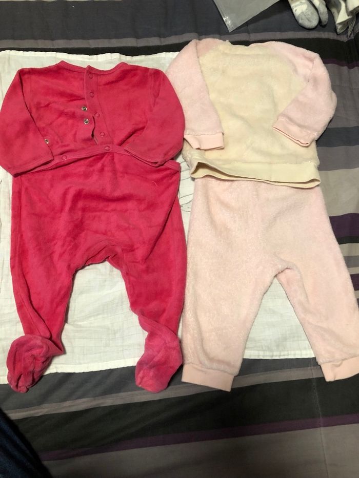 Pyjamas fille 9 mois - photo numéro 5