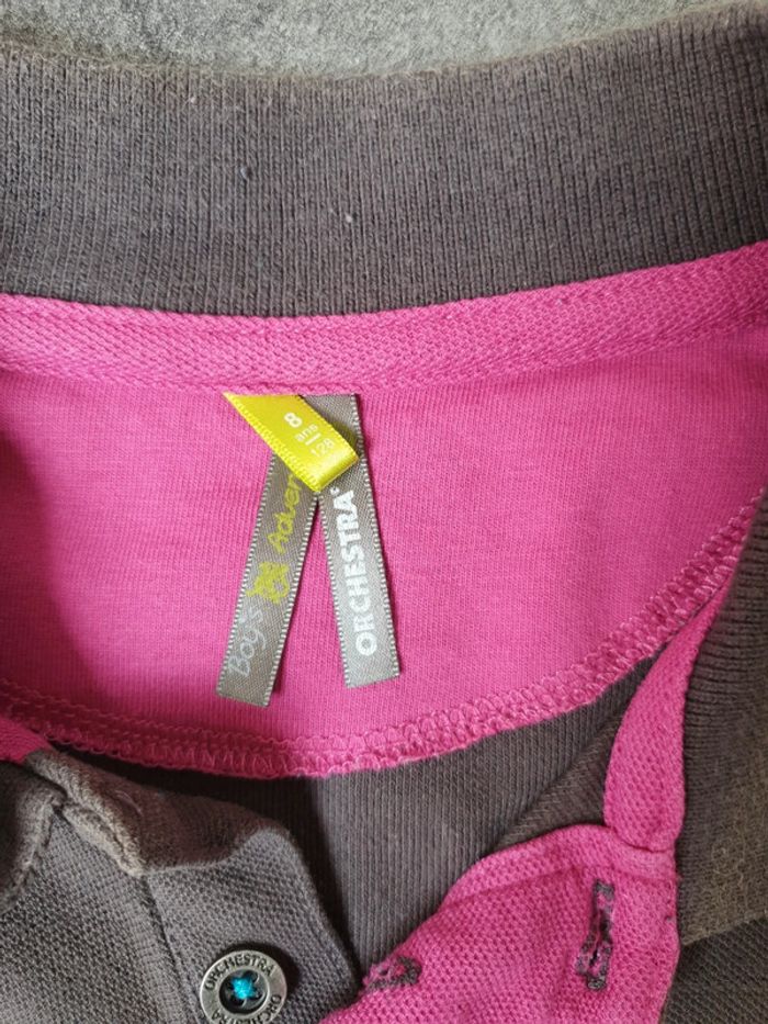 Lot polos/t-shirts garçon 8 ans orchestra très bon état - photo numéro 7