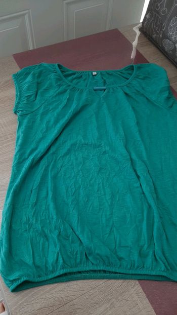 T-shirt effet froissé