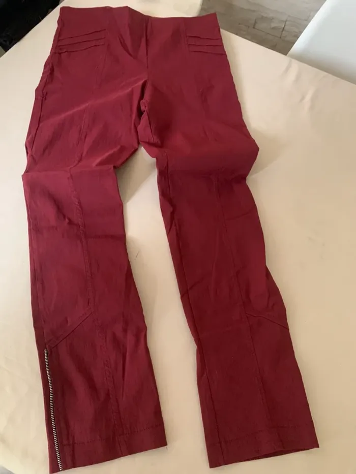 Pantalon Double Jeu taille 38 très bon état coupe droite