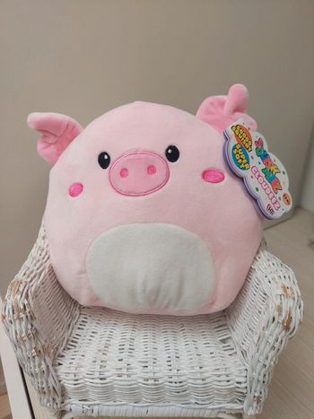 Hti - peluche cochon squish meez cloudeez