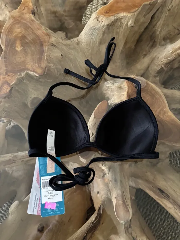 Haut de maillot de bain Penti bleu noir neuf femme - photo numéro 2