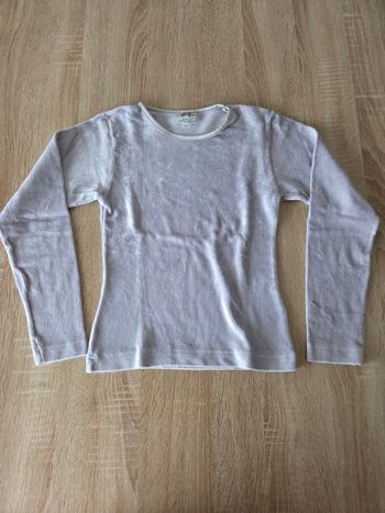 T-shirt doux gris - taille 8 ans -kids graffiti