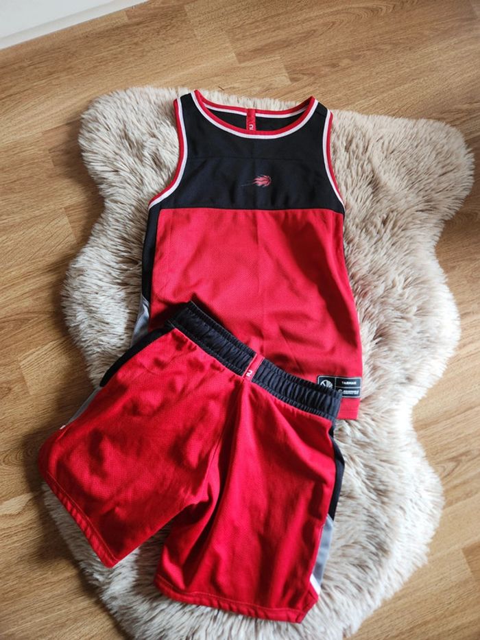 Ensemble de basket réversible 8ans - photo numéro 2