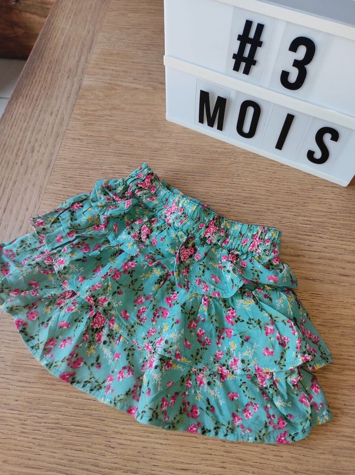Jupe fleurie