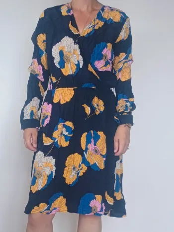 Robe fleurie Camaieu T44