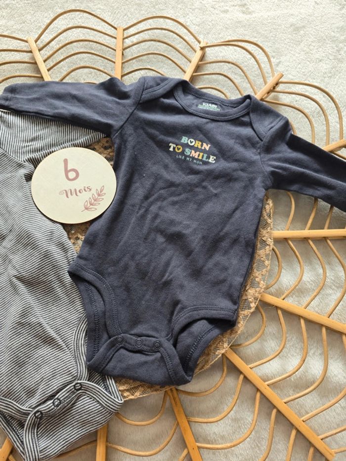 Lot de 2 body bleu - photo numéro 3