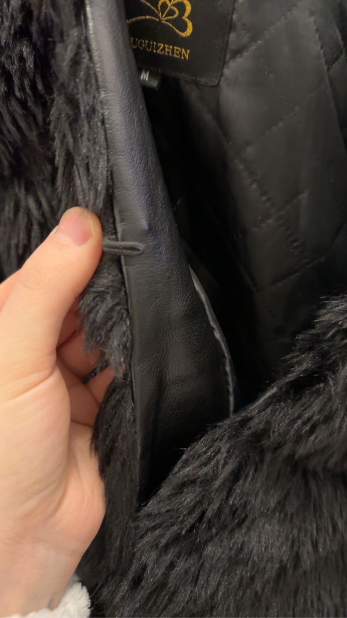 Manteau fausse fourrure - photo numéro 3