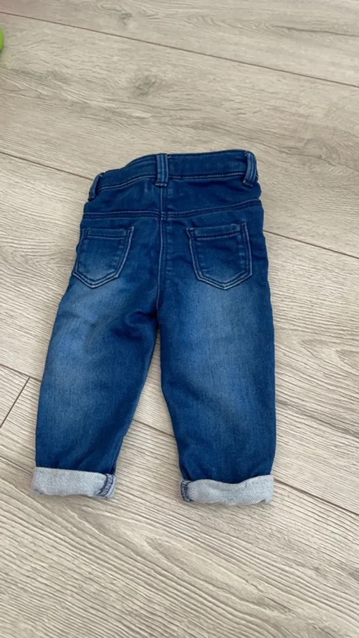 Pantalon jean chat - photo numéro 2