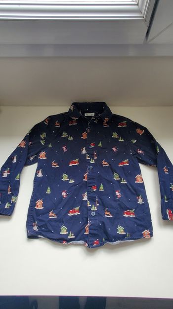 Chemise de Noël garçon