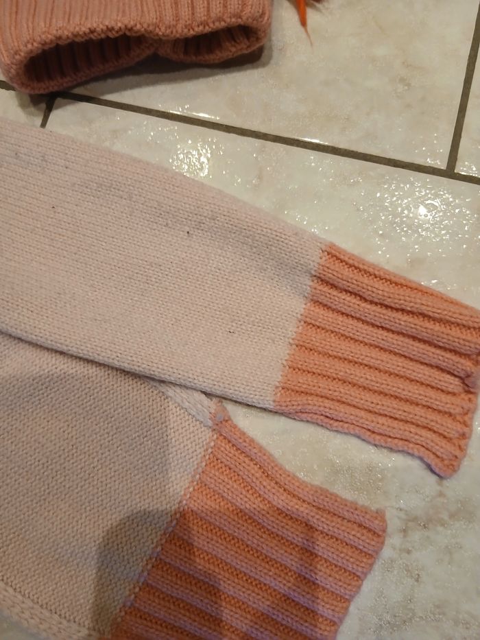 Bonnet echarpe fille 4-6 - photo numéro 3