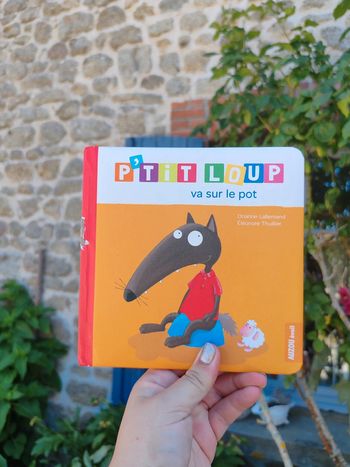 Livre p'tit loup auzou - va sur le pot