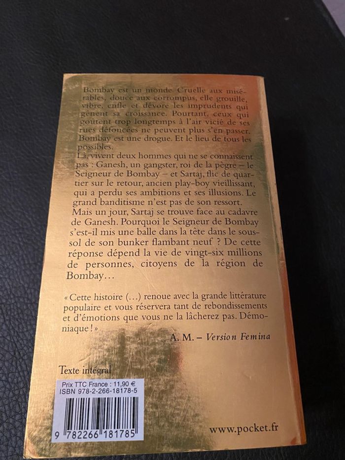Le seigneur de Bombay Par Vikram Chandra - photo numéro 3
