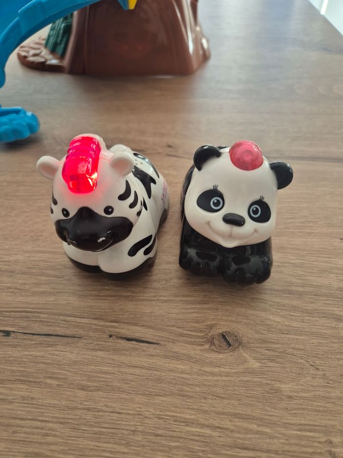 Cabane dans l'arbre tut tut animaux + zèbre et panda - photo numéro 5