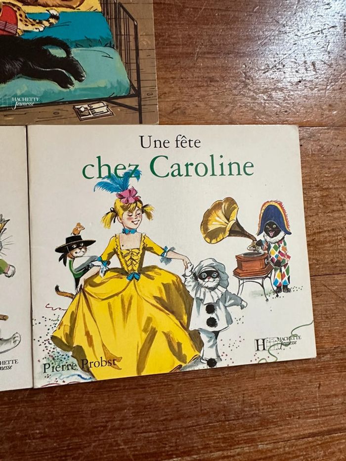 Lot de 3 livres rares Caroline Câlin Pierre Probst vintage collection albums - photo numéro 4