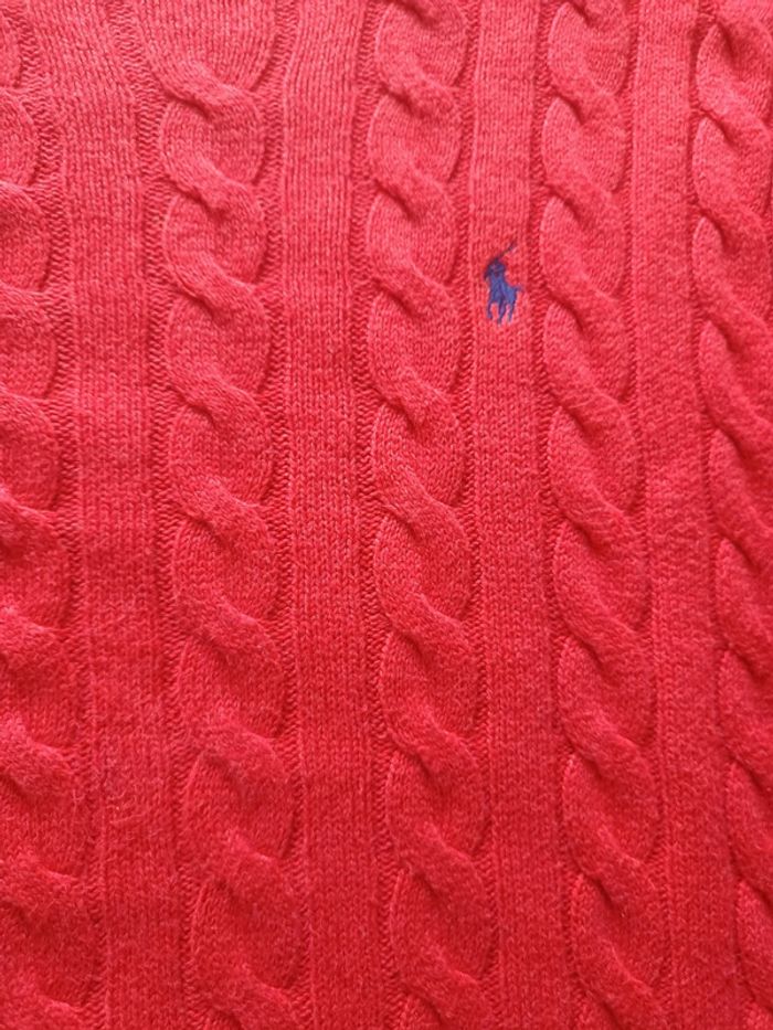 Pull Torsadé - Polo Ralph Lauren - Taille LG - photo numéro 3