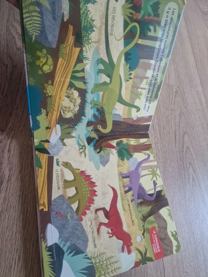 Livre sonore dinosaures - photo numéro 4