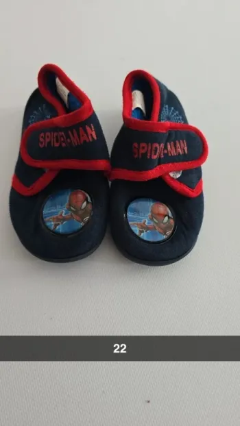 Chaussons spiderman