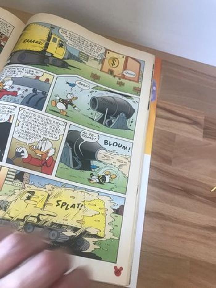 jeu de cartes de construction de château jamais utilisées avec journal de mickey vintage 03/2001 - photo numéro 15