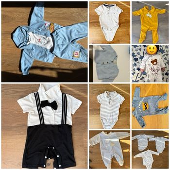 Lot vêtements garçon de 1-3 mois
