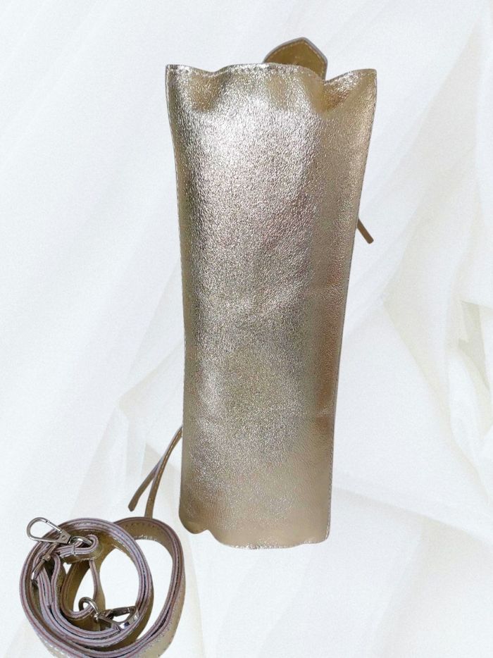 Sac trapèze cuir irisé 🇮🇹 - photo numéro 7