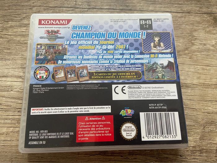 Yugioh world championship 2007 nintendo ds - photo numéro 6