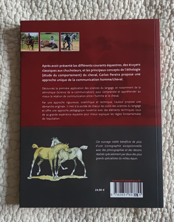 Livre "Parler aux chevaux autrement" NEUF - photo numéro 2