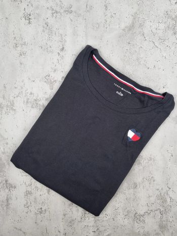 Sweat fin Tommy Hilfiger – Noir – Taille M Femme (mesures en photos)