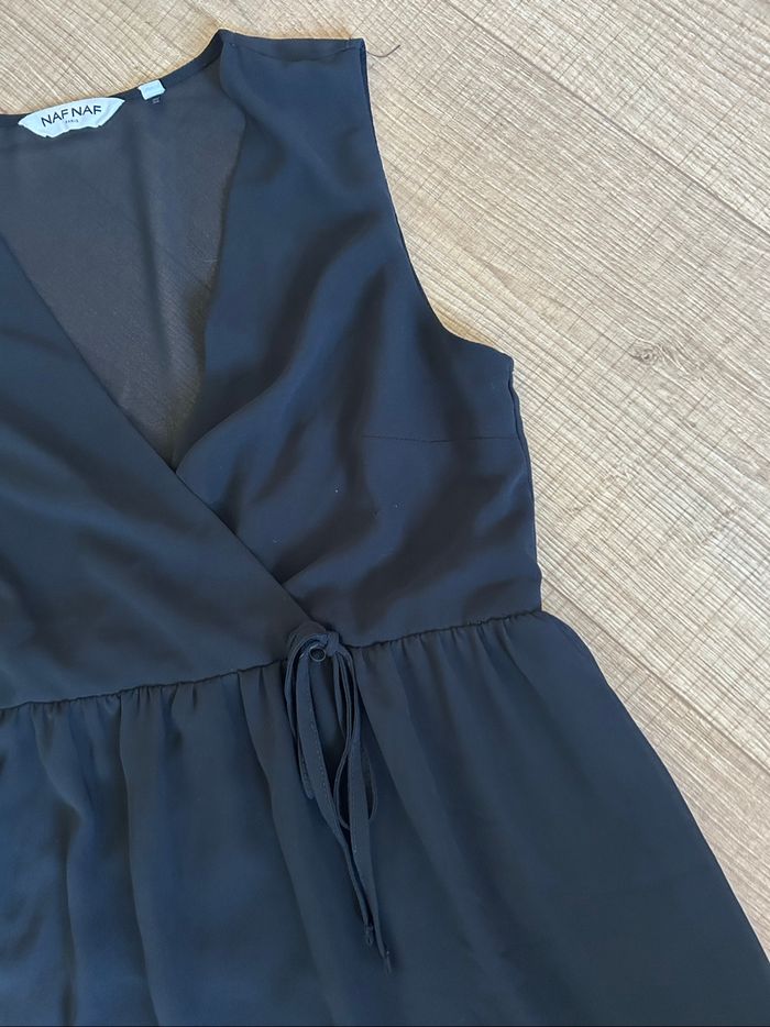 Robe noire sans manches Naf Naf taille 34 excellent état - photo numéro 9