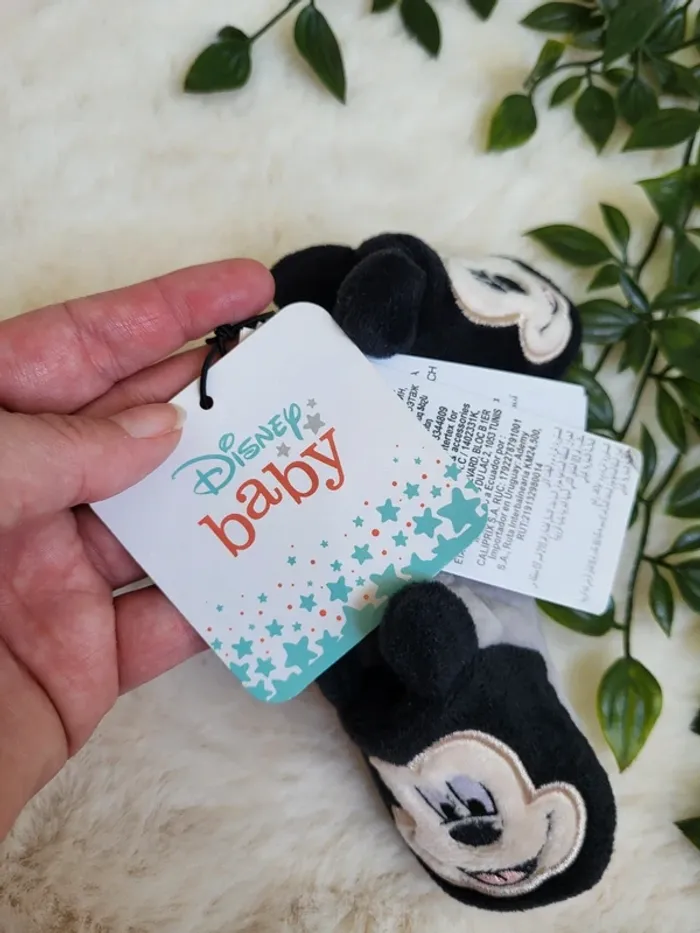 🌼 Chausson Mickey 0/3mois, Disney 🌼 - photo numéro 4