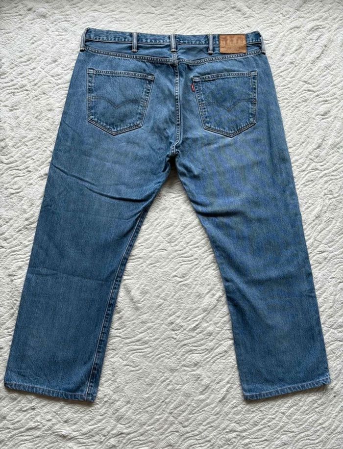 Jean Levi’s 501 bleu homme coupe relaxed droite ample taille W38 48 XL - photo numéro 12