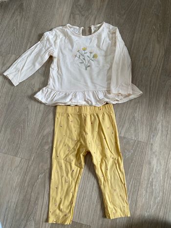 Ensemble fleuri 18 mois