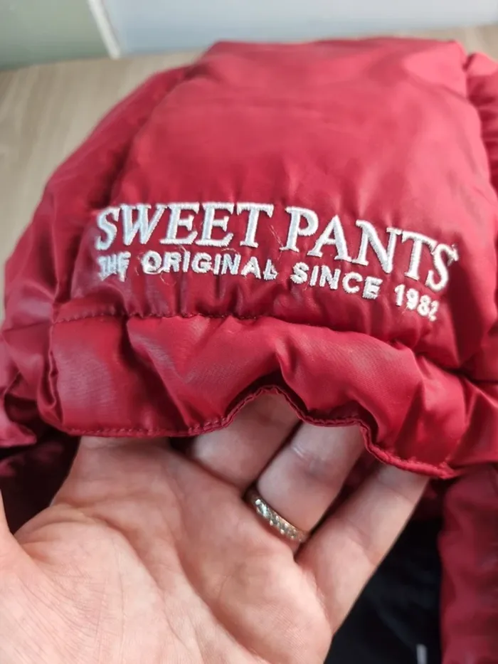 Doudoune Sweet Pants rouge Femme Taille L - photo numéro 5