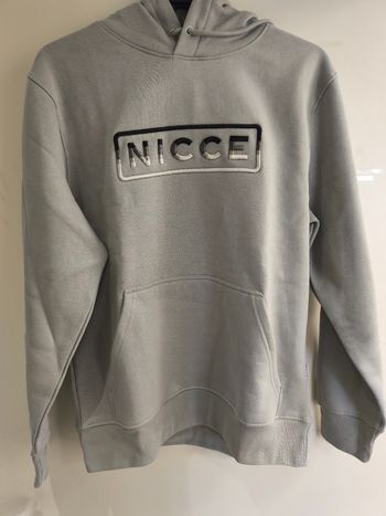 Sweat à capuche NICCE gris – Taille M