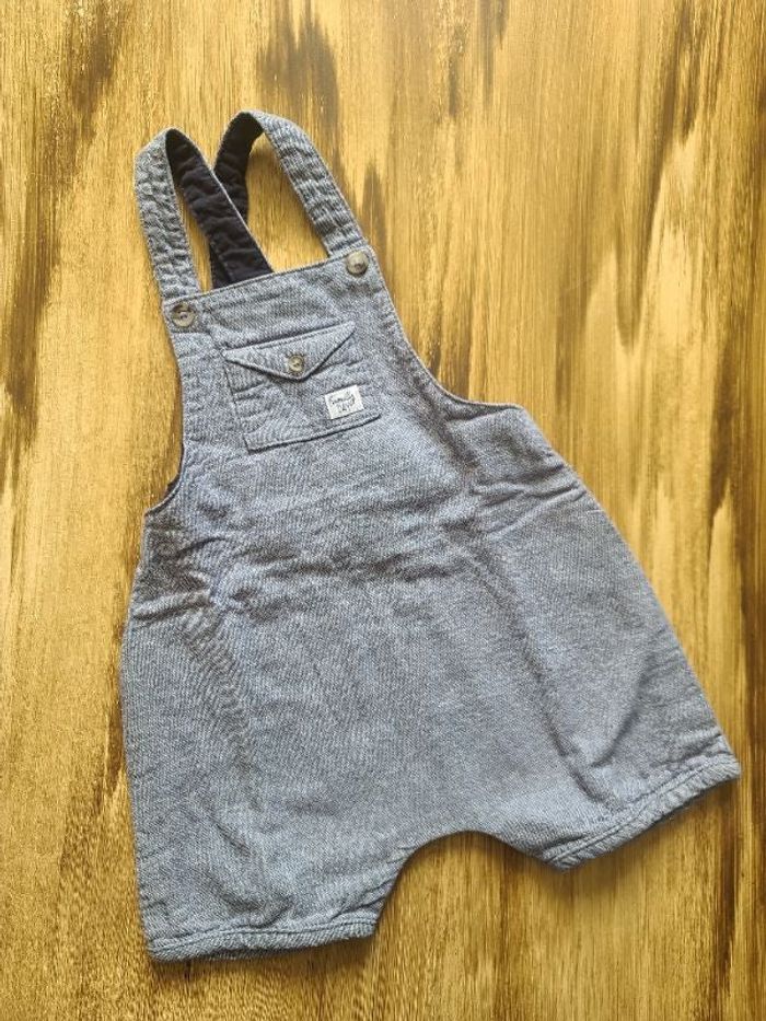 Salopette short
