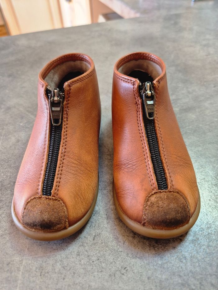 Chaussures cuir marron - photo numéro 2