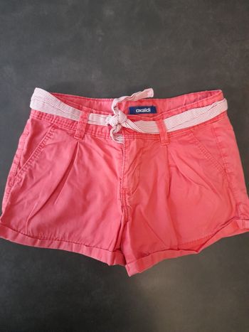Short en tissu filles 4 ans
