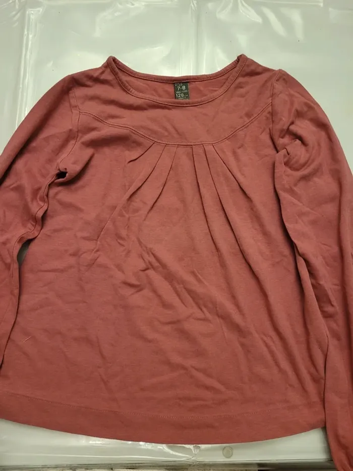 Tee shirt manches longues Zara 7/8 ans