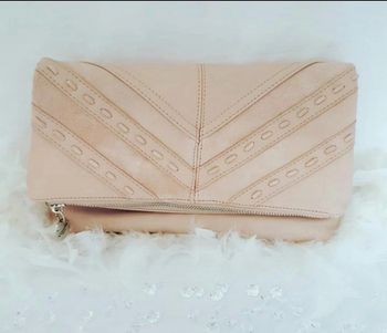 Pochette Rose crème