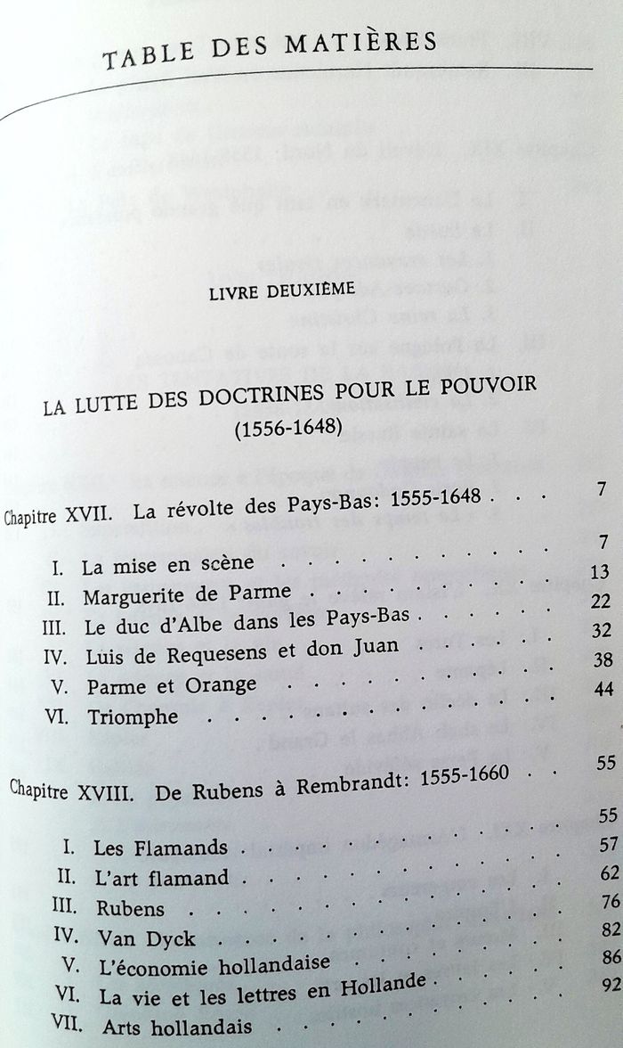 histoire de la civilisation Will et Ariel Durant - prélude à l'ère des Lumières - photo numéro 8