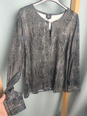 K Design haut blouse T.44 neuf