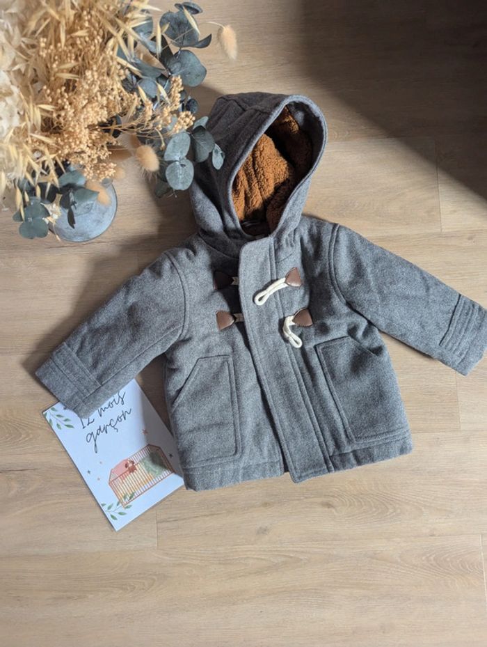 Manteau hiver moumoute Vertbaudet 12 mois