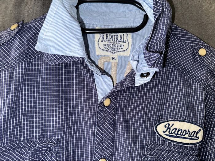 Chemise manches courtes Kaporal 14 ans (bien lire mon annonce ) - photo numéro 2
