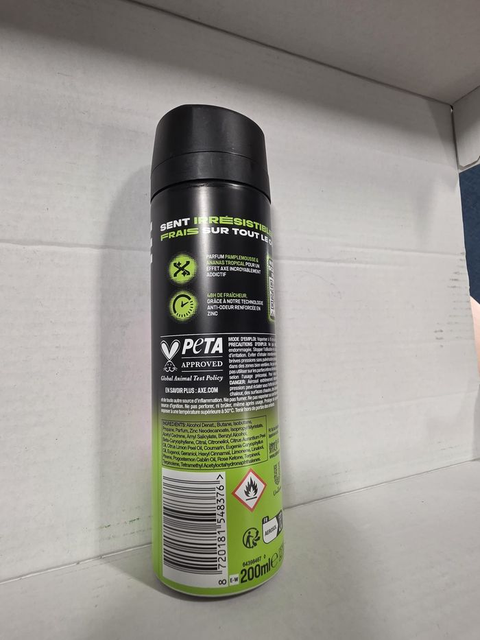 Déodorant AXE 200ml  Epic Fresh - photo numéro 3