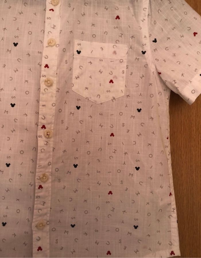 Chemise « Mickey » 8 ans - photo numéro 3