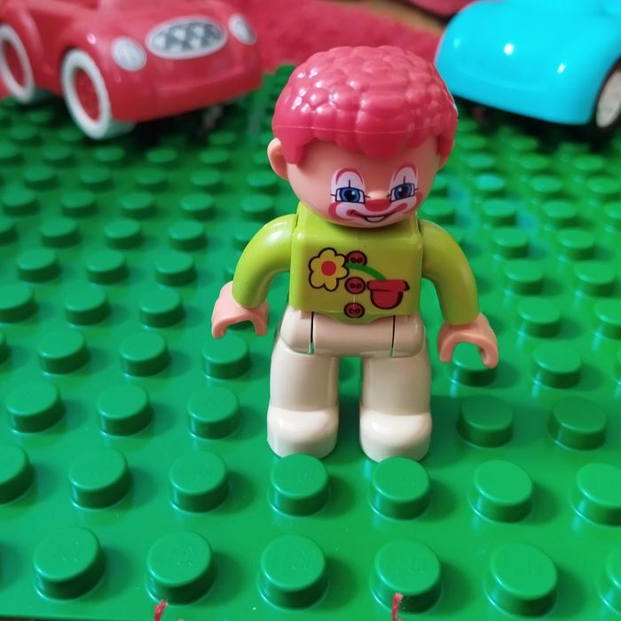 Figurine adulte clown bloc construction brique