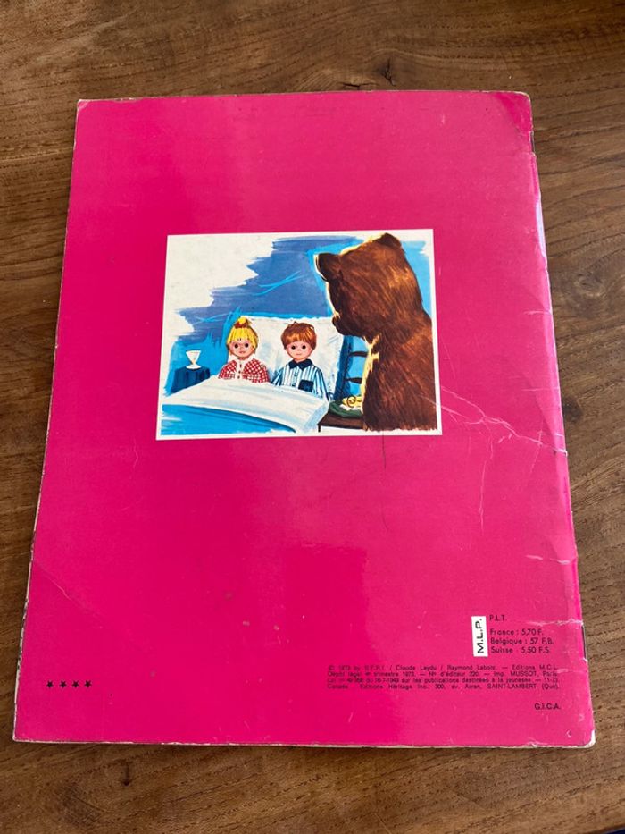 Livre ancien bonne nuit les petits 1973 - photo numéro 3
